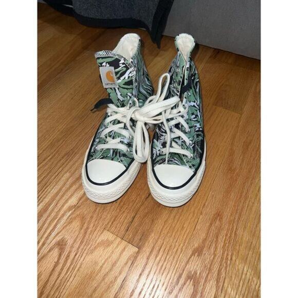 High Top Converse Carhartt WIP x Chuck 70 High Hinterland Size 9.5 - Picture 2 of 5